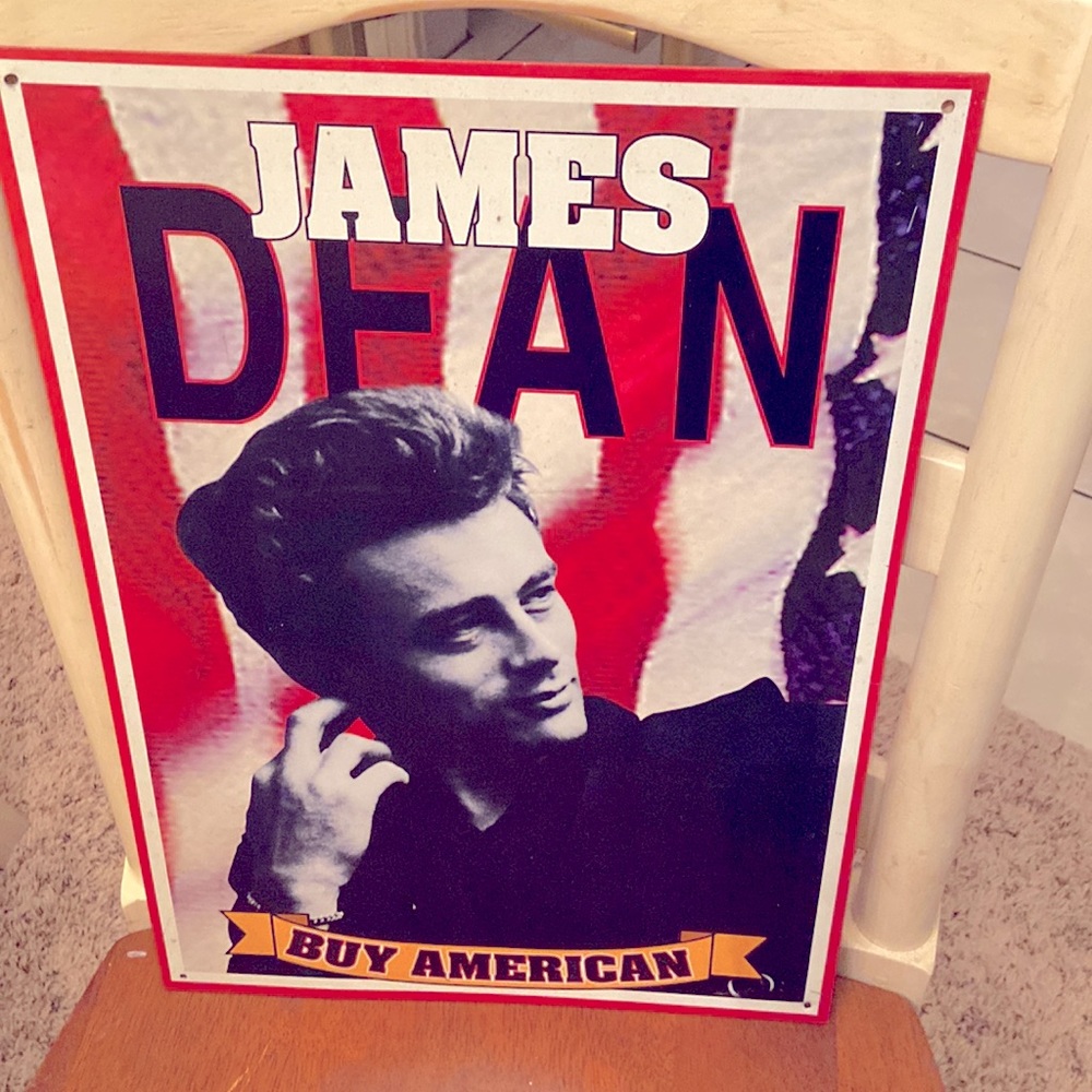 James Dean Metal Sign - Picture 3 of 6